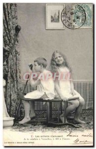 Old Postcard Fantasy Children s & # 39amusent
