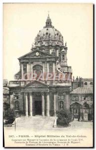 Old Postcard Paris Military Hospital Du Val De Grace