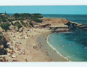 Unused Pre-1980 SCENE AT BEACH La Jolla California CA M6508
