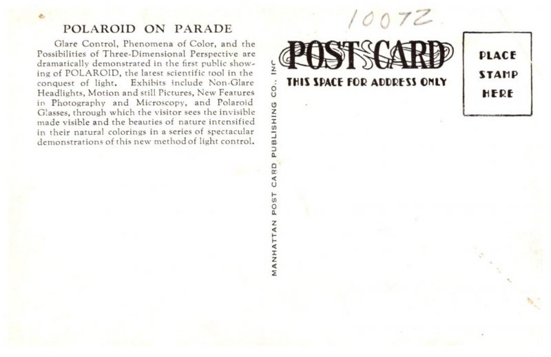 Polaroid on Parade, Sunglasses  Advertising