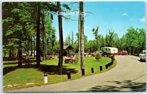 M-52661 Camping & Pickning for Nature Lovers Escanaba Michigan