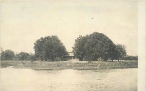 ATLANTA GEORGIA C-1910 Waterfront Scene Romer RPPC real photo 5094