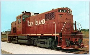 Postcard - Rock Island 420