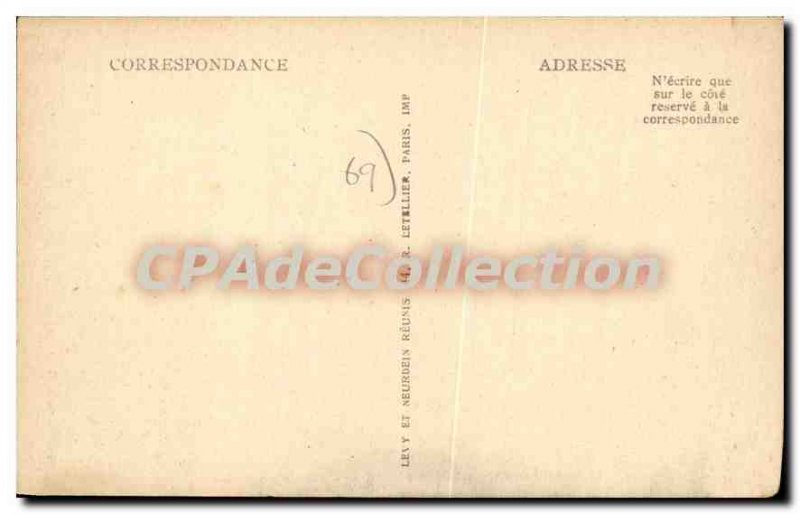 Postcard Old Villefranche Sur Saone Place Carnot