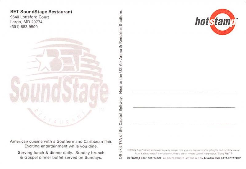 BET Sound Stage Restaurant - Largo, Maryland