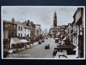 Essex Colchester HIGH STREET c1940s RP Postcard by Valentine 220481JV