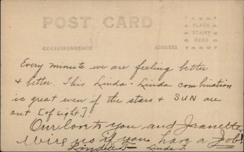 Brewster Cape Cod MA Consodine House c1915 Real Photo Postcard