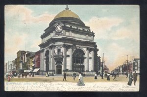 BUFFALO NEW YORK NY SAVINGS BANK 1906 VINTAGE POSTCARD