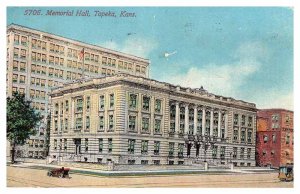 Postcard BUILDING SCENE Topeka Kansas KS AR7951