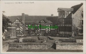 Cheshire Postcard - Gawsworth Old Hall - Court Yard RS26542