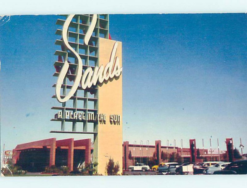 1950's SANDS CASINO HOTEL Las Vegas Nevada NV AE1175