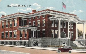 MITCHELL, SD South Dakota  ELKS HOME~Fraternal Order  DAVISON CO  1916 Postcard