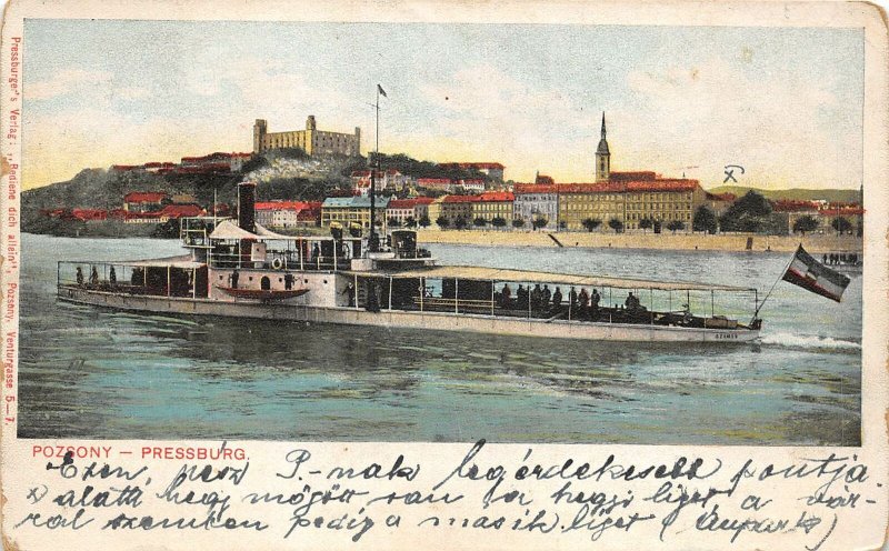 Lot322 pozsony pressburg ship slovakia bratislava