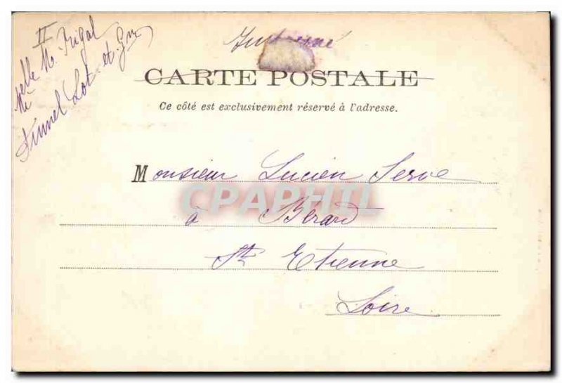 Postcard Old Bonaguil