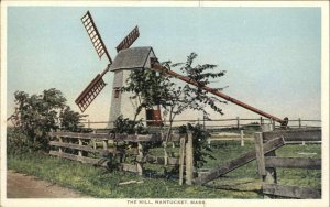 Nantucket Mass MA The Mill H Marshall Gardiner Detroit Pub Vintage Postcard