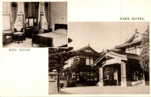 Japan Osaka Nara The Nara Hotel Typical Bedroom