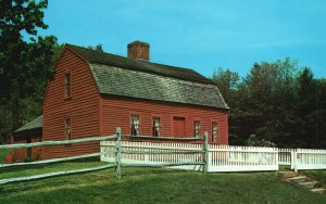 Vintage Postcard Pliny Freeman Farmhouse Old Sturbridge Village Massachusetts MA