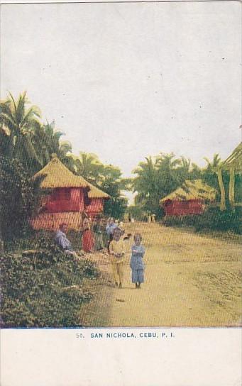 Philippines Cebu San Nichola Street Scene