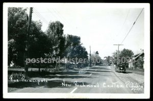 h5018 - NEW RICHMOND Quebec 1950s Main Street. Real Photo Postcard