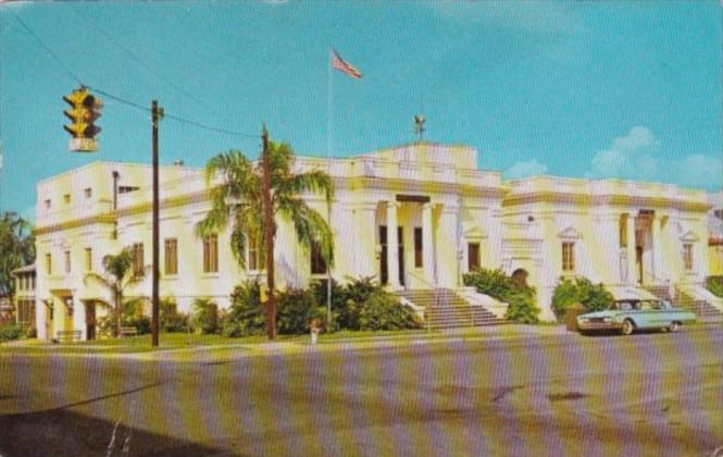 Florida Eustis City Hall Public Library and City Auditorium 1966