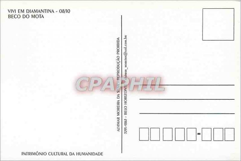 Modern Postcard Vivi em Diamantina Beco do Mota
