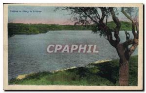 Postcard Old Istres Etang de l'Olivier