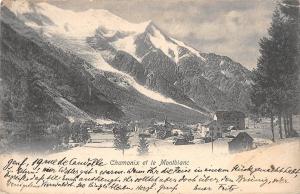 BG19375 chamonix et le montblanc  france