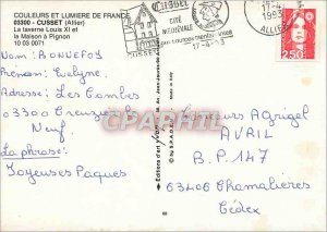 Modern Postcard Cusset (Allier) Colors and Light of France La Taverne Louis X...