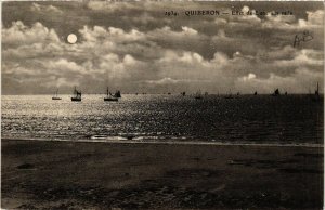 CPA QUIBERON - Effet de Lune sur racle (431477)