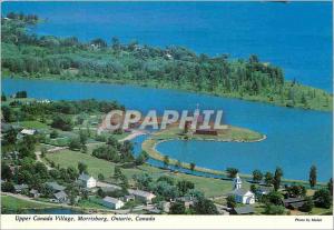 Postcard Modern Upper Canada Village Morrisburg Ontario Canada Aerial View