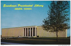 Eisenhower Presidential Library, ABILENE, Kansas, 40-60's