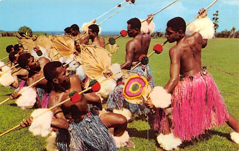 Meke Wesi, Spear Dancer Fiji Unused 