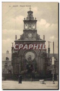 Old Postcard Dijon General Hospital