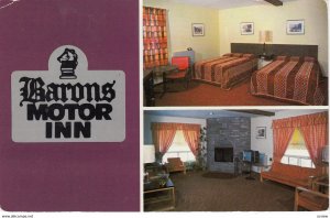 CARLETON PLACE , Ontario , Canada , 1982 ; Barron's Motor Inn