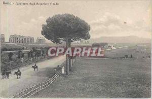  Vintage Postcard Roma - Panorama degli Acquedotti Claudio