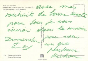 Ethnic native Postcard French folklore Landois Echasiers