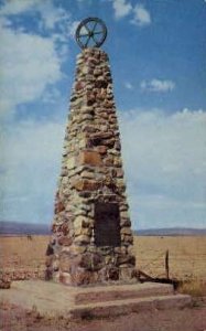 Monument to the Mormon Battalion - Santa Fe, New Mexico NM Postcard