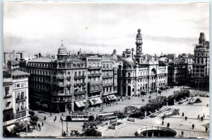 Postcard - Caudillo Square - Valencia, Spain