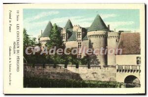 Postcard Old Castles Du Perigord Fenelon