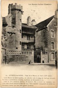 CPA LUXEUIL-les-BAINS - Tour de la Maison du Bailli (380086)