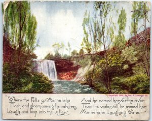 Postcard - Minnehaha Falls, Minneapolis, Minnesota, USA