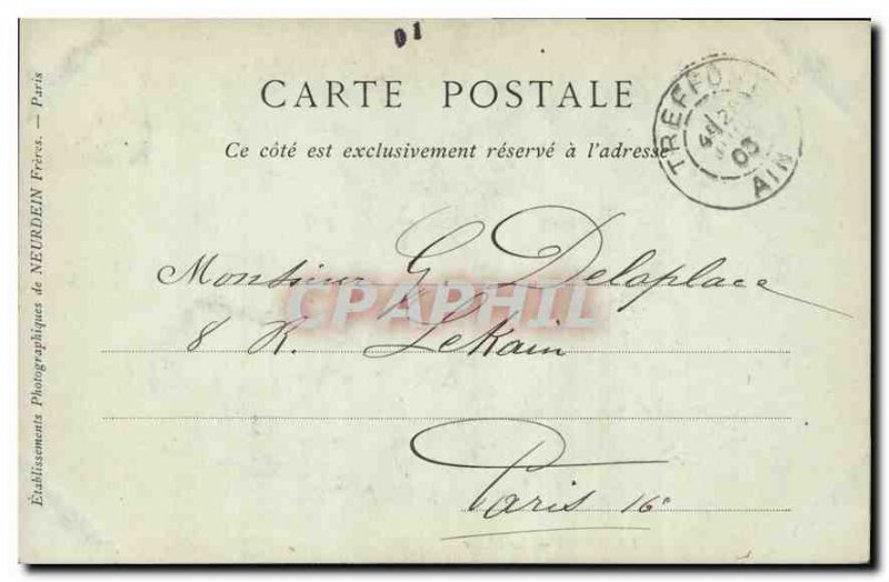 Postcard Old Brou Church Choir