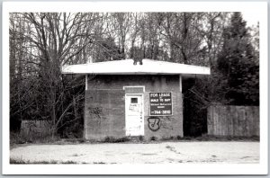 Wading River New York NY, Gulls Meat Market For Lease, RPPC Real Photo, Postcard