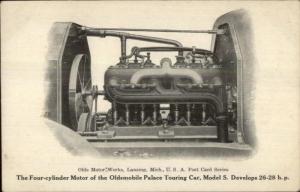 Auto Industry Car Adv Olds Motor Works Lansing MI Oldsmobile Engine c1905 PC