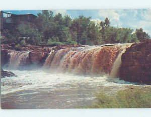 Chrome WATERFALL SCENE Sioux Falls South Dakota SD AG3774