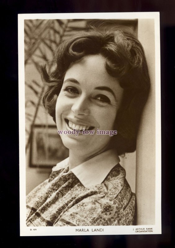 b0273 - Film Actress - Marla Landi - Picturegoer No.D.979 - postcard