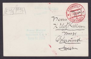 Postcard CZECHIA, Bohemian Switzerland, Wilde klamm