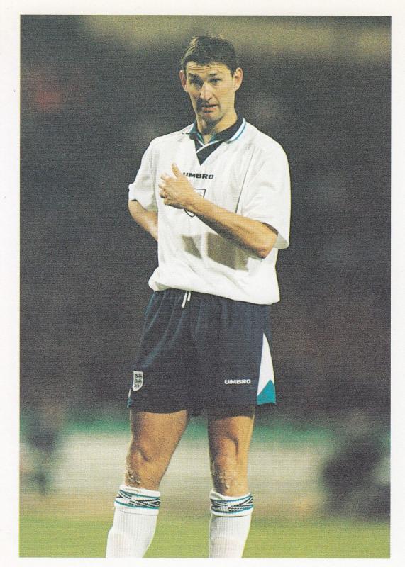 Tony Adams English International Football Defenders World Cup Postcard