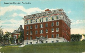 Wheelock Postcard Deaconess Hospital Peoria IL