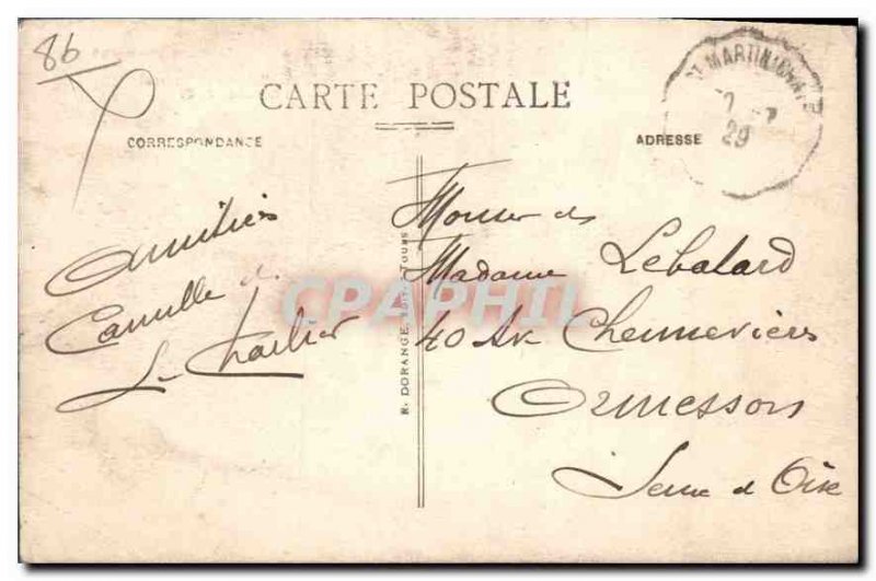 Old Postcard La Roche Posay Vienne les Bains Etablissement Thermal Buvette